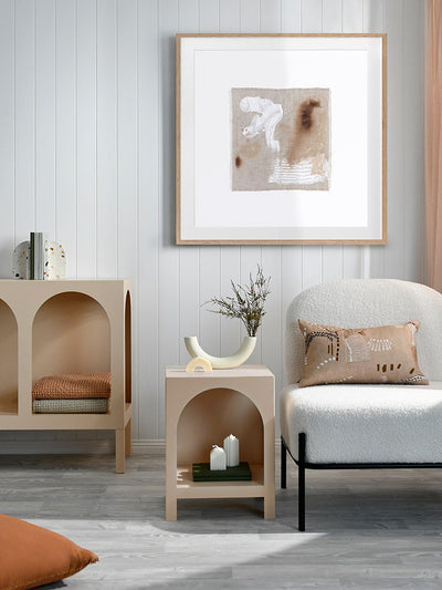 The Character of Handmade II Framed Art Print | Lifestyle