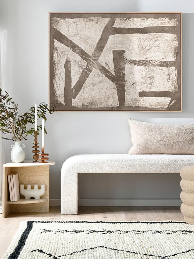 The Strength of Natural Beauty Brown II Canvas Art Print  | Lifestyle