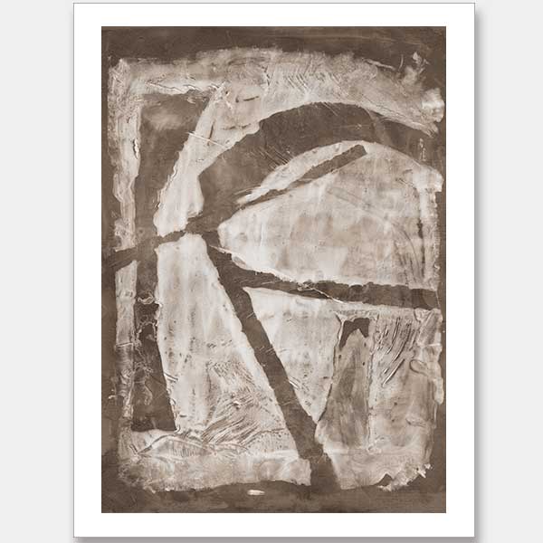 The Strength of Natural Beauty Brown III Unframed Art Print