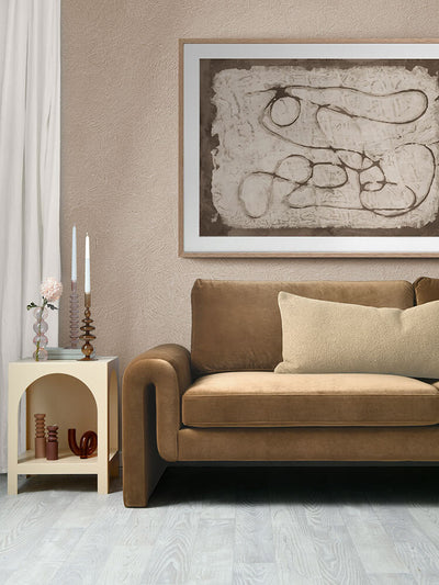 The Dignity of Time Brown I Framed Art Print | Lifestyle