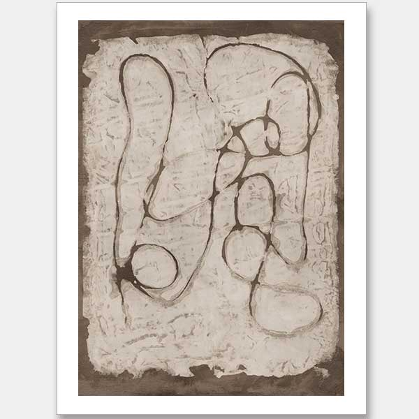 The Dignity of Time Brown I Unframed Art Print