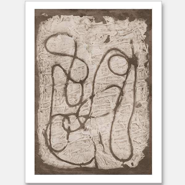 The Dignity of Time Brown II Unframed Art Print