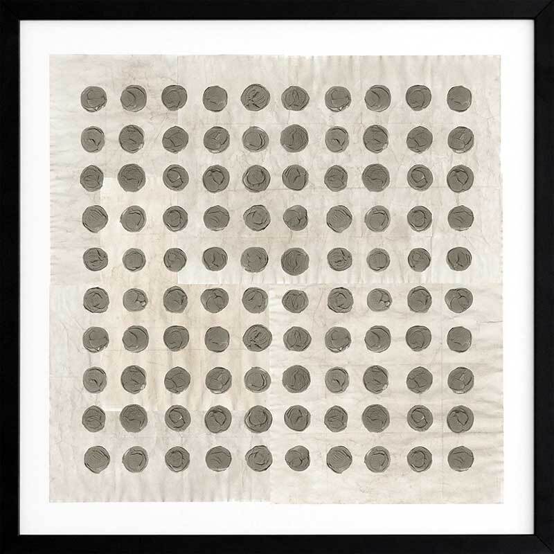 The Simplicity of Functionality Khaki Green I Framed Art Print