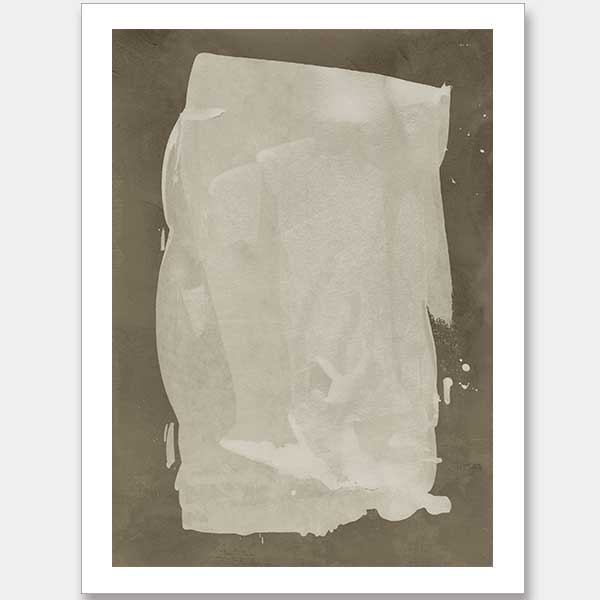 The Poetry of the Imperfect Khaki Green I Unframed Art Print