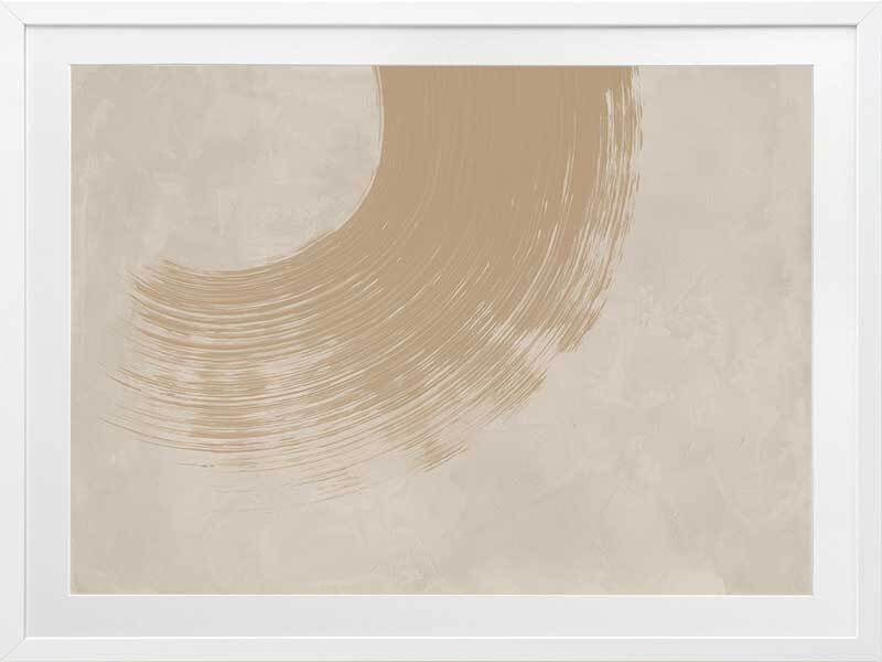 Imperfect Beauty Neutral II Framed Art Print