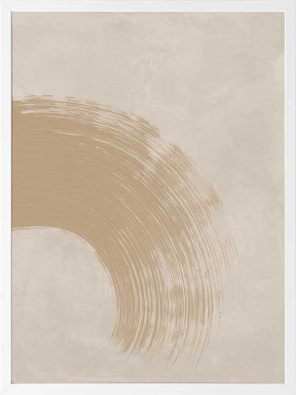 Imperfect Beauty Neutral II Framed Art Print