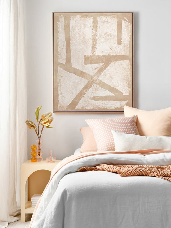 The Strength of Natural Beauty Beige II Canvas Art Print  | Lifestyle