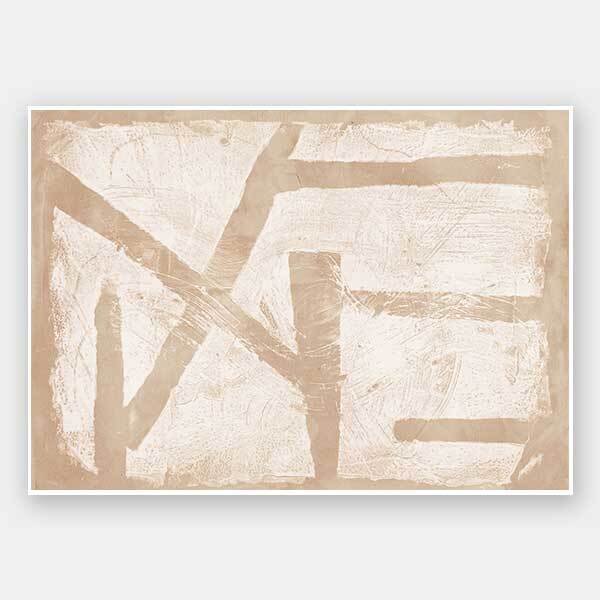 The Strength of Natural Beauty Beige II Unframed Art Print