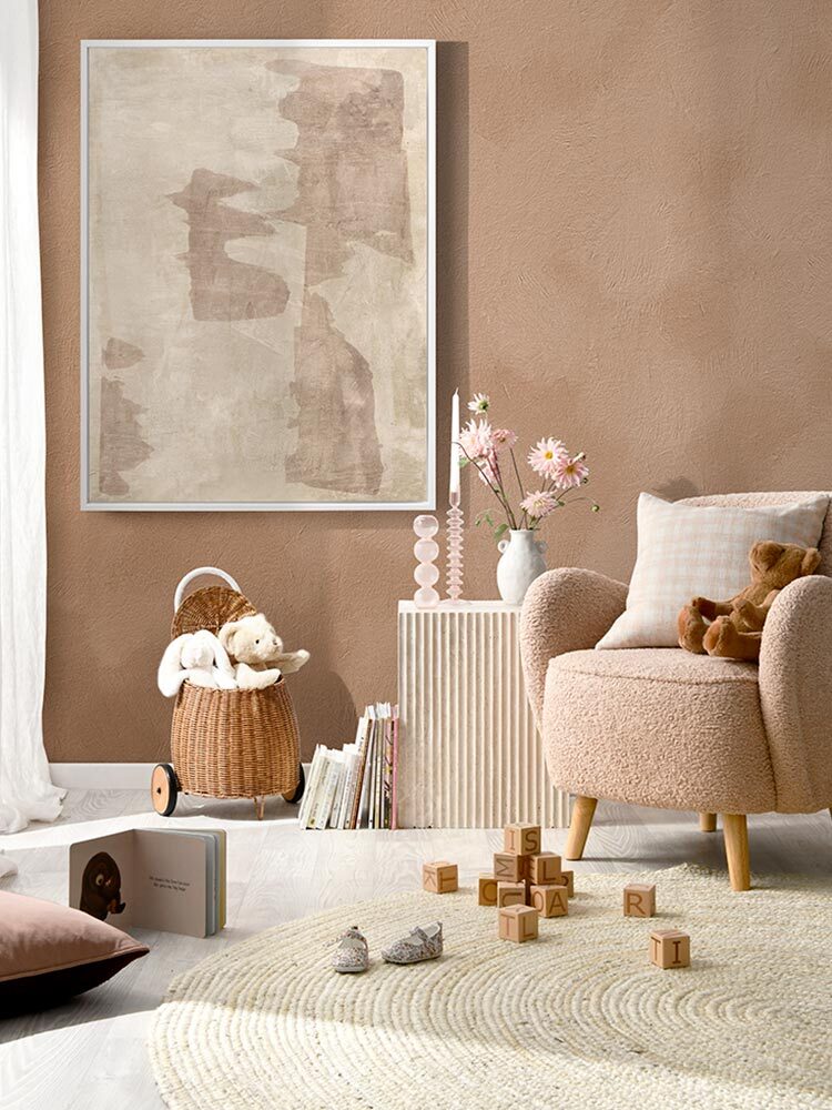 The Grace of Aging Beige I Canvas Art Print  | Lifestyle