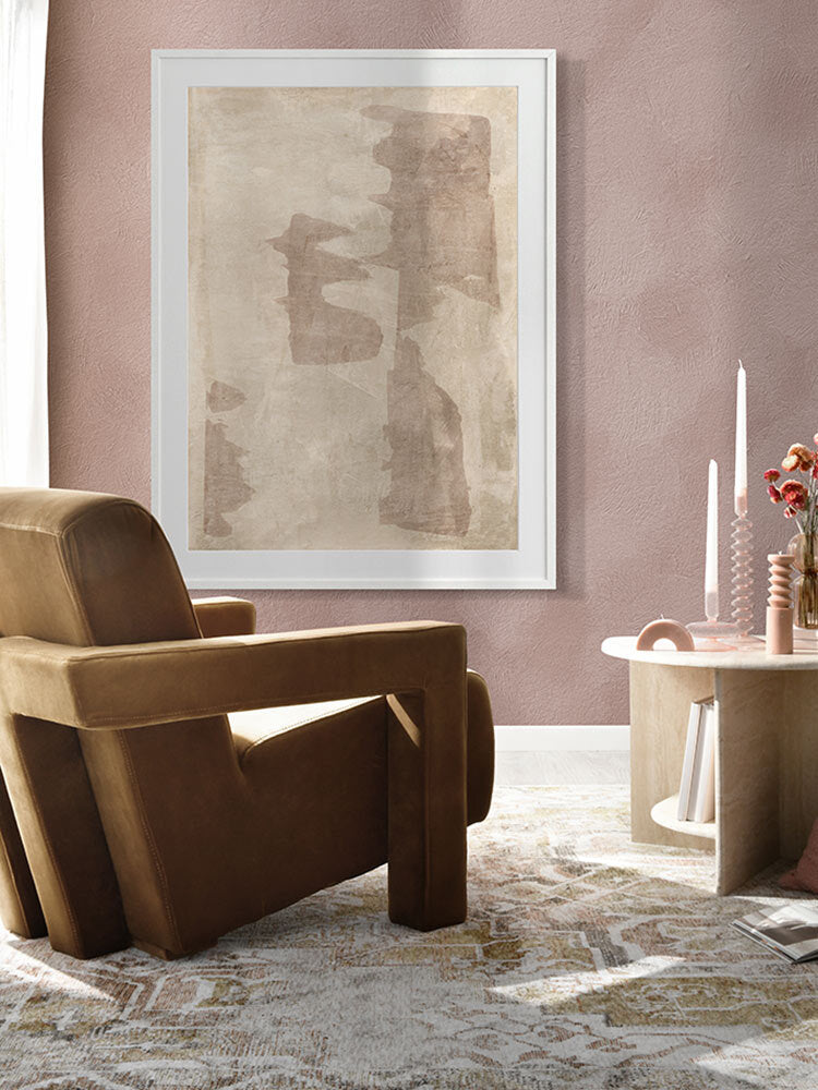 The Grace of Aging Beige I Framed Art Print | Lifestyle