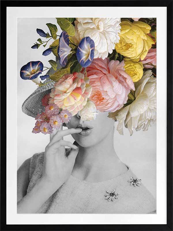 Garden Party I Framed Art Print