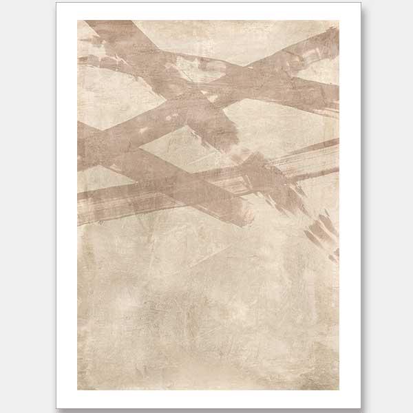 Rustic Charm Beige I Unframed Art Print