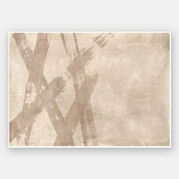 Rustic Charm Beige I Unframed Art Print