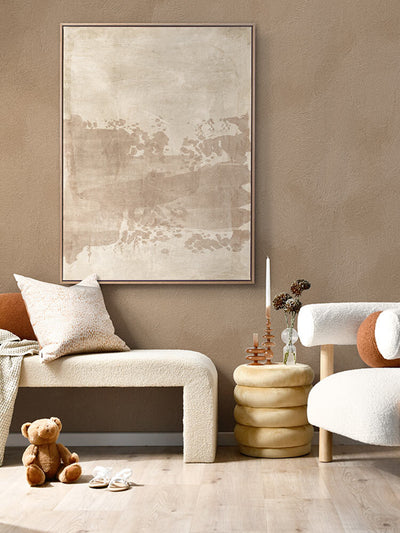 The Poetry of the Imperfect Neutral Canvas Art Print  | Lifestyle