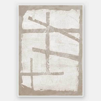 The Strength of Natural Beauty Grey I Unframed Art Print