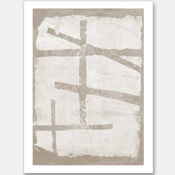 The Strength of Natural Beauty Grey I Unframed Art Print