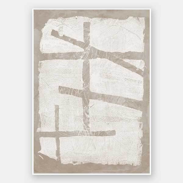 The Strength of Natural Beauty Grey I Unframed Art Print