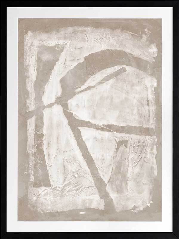 The Strength of Natural Beauty Grey III Framed Art Print