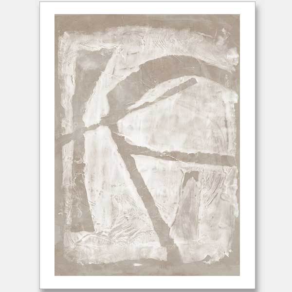 The Strength of Natural Beauty Grey III Unframed Art Print