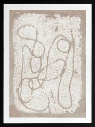 The Dignity of Time Grey I Framed Art Print