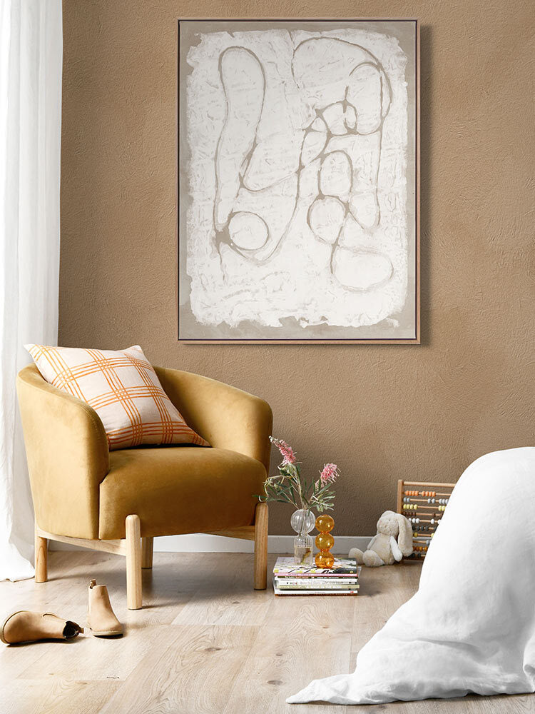 The Dignity of Time Grey II Canvas Art Print  | Lifestyle