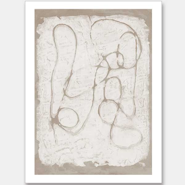 The Dignity of Time Grey II Unframed Art Print