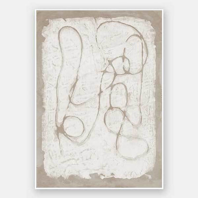 The Dignity of Time Grey II Unframed Art Print