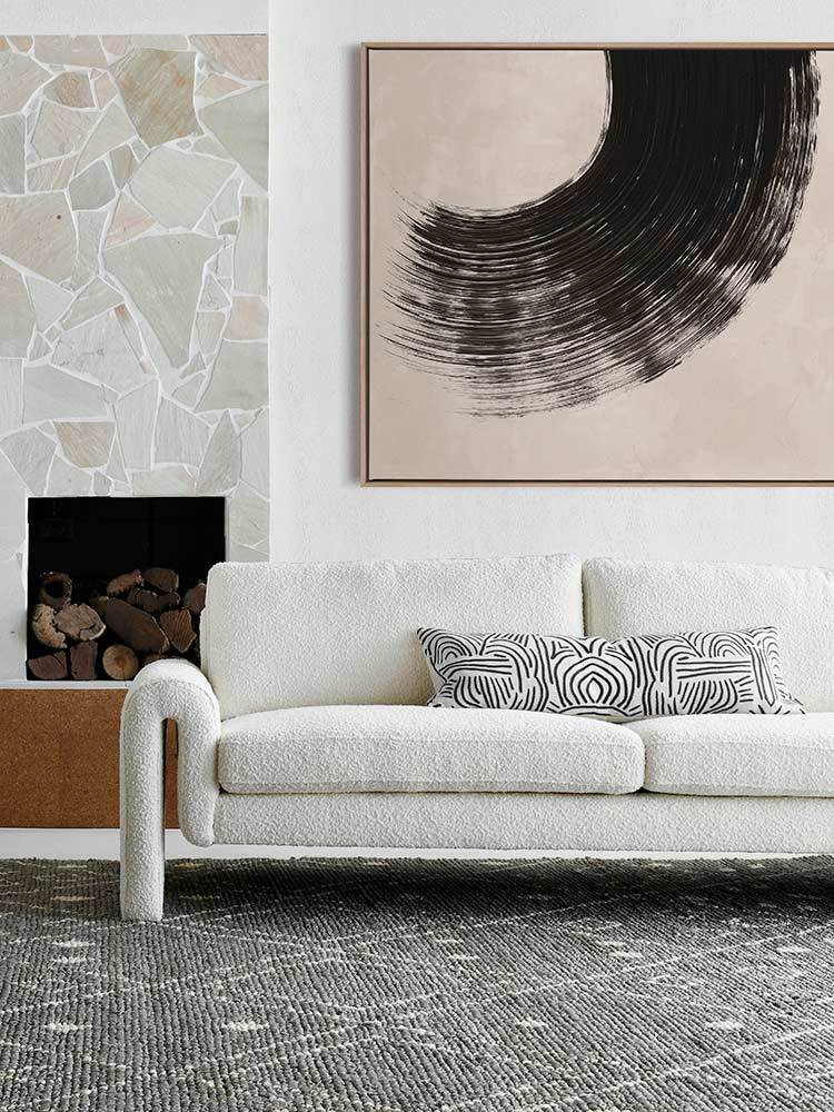 Imperfect Beauty Black II Canvas Art Print  | Lifestyle