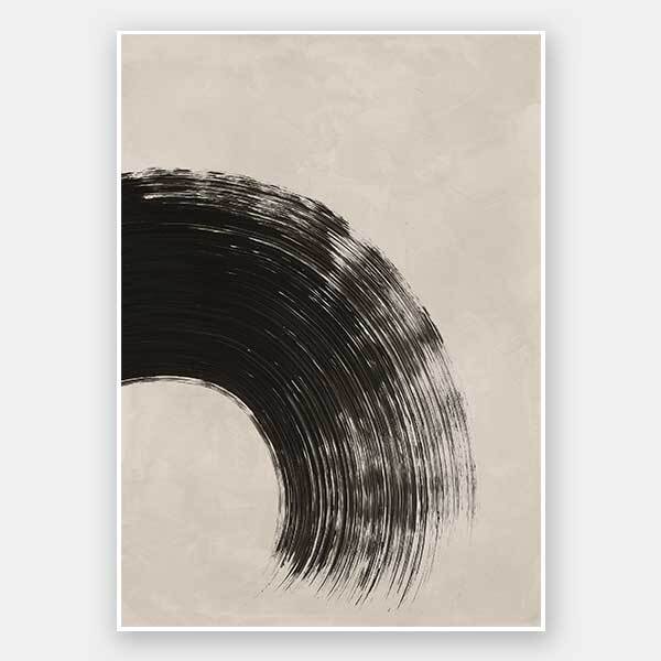 Imperfect Beauty Black II Unframed Art Print