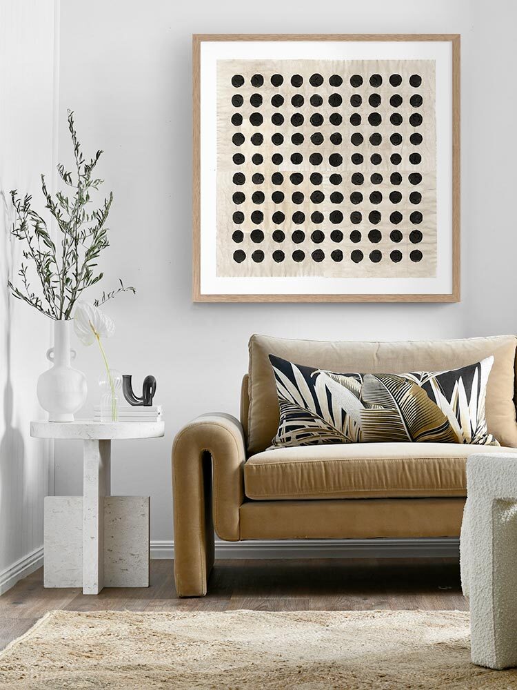 The Simplicity of Functionality Black II Framed Art Print | Lifestyle