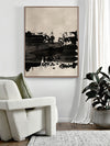 The Poetry of the Imperfect Black I Canvas Art Print  | Lifestyle