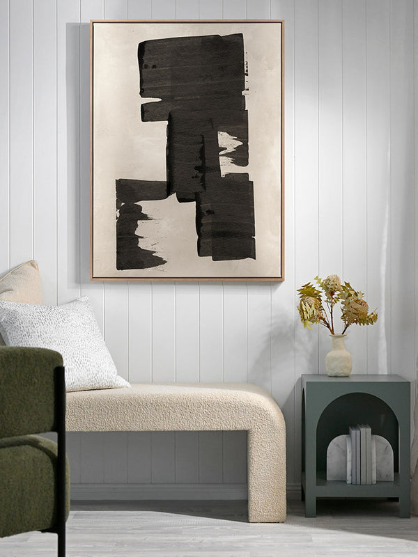 The Grace of Aging Black II Canvas Art Print  | Lifestyle