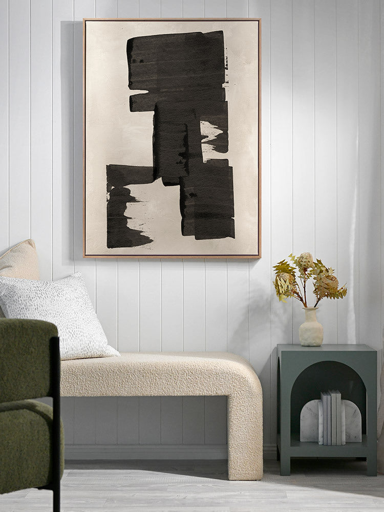 The Grace of Aging Black II Canvas Art Print  | Lifestyle