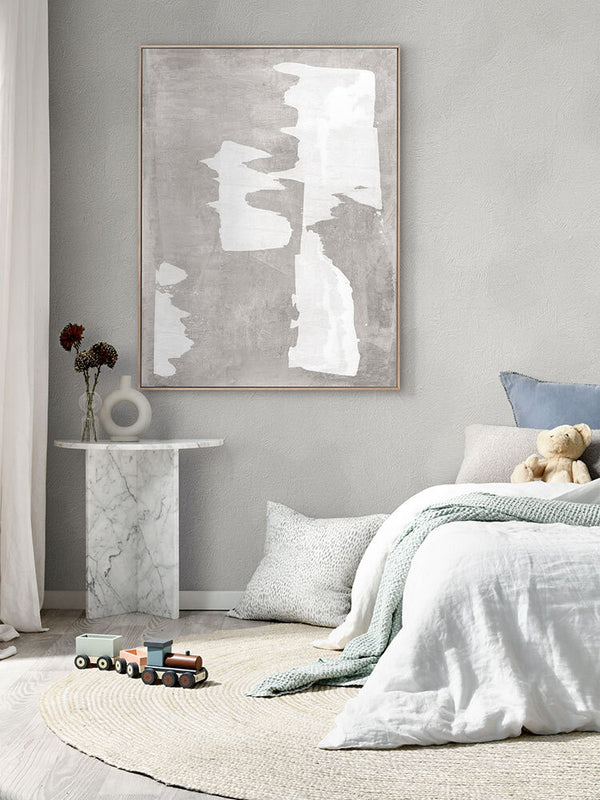 The Grace of Aging Grey Canvas Art Print  | Lifestyle