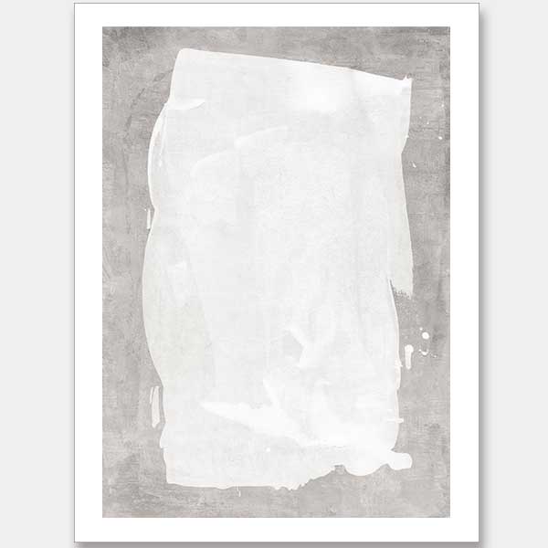 The Poetry of the Imperfect Grey I Unframed Art Print