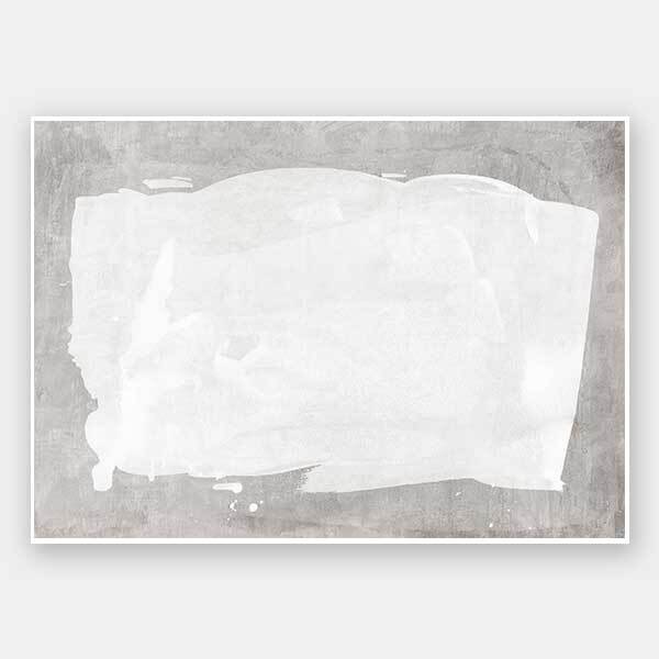 The Poetry of the Imperfect Grey I Unframed Art Print