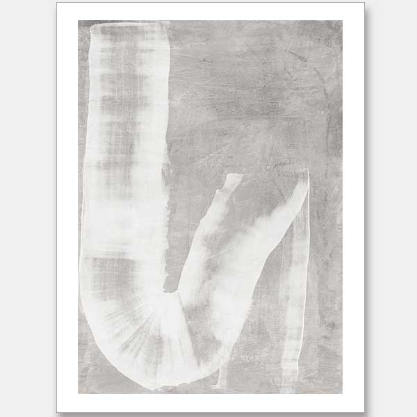 The Mystery of the Unseen Grey Unframed Art Print