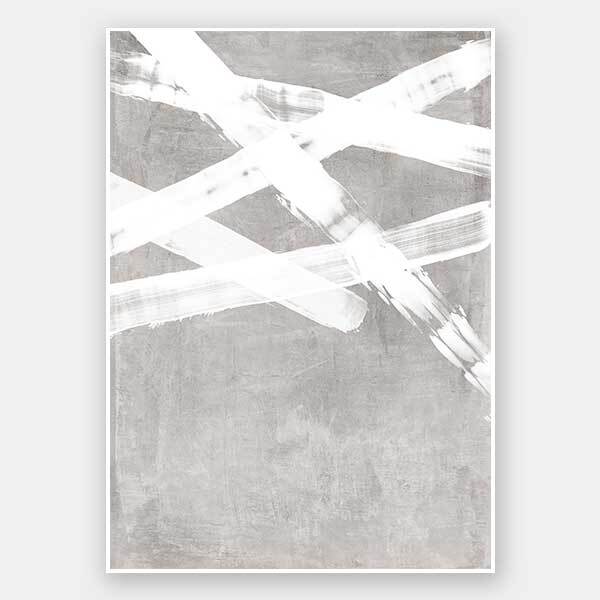 Rustic Charm Grey I Unframed Art Print