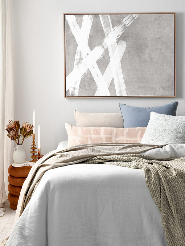 Rustic Charm Grey I Canvas Art Print  | Lifestyle