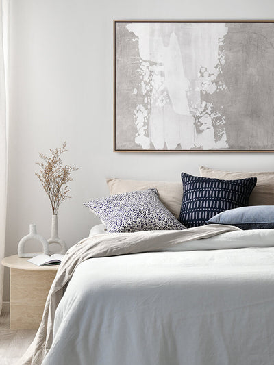 The Poetry of the Imperfect Grey II Canvas Art Print  | Lifestyle