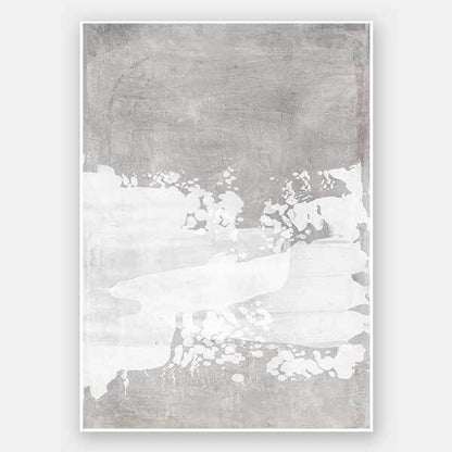 The Poetry of the Imperfect Grey II Unframed Art Print