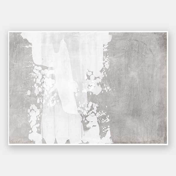 The Poetry of the Imperfect Grey II Unframed Art Print