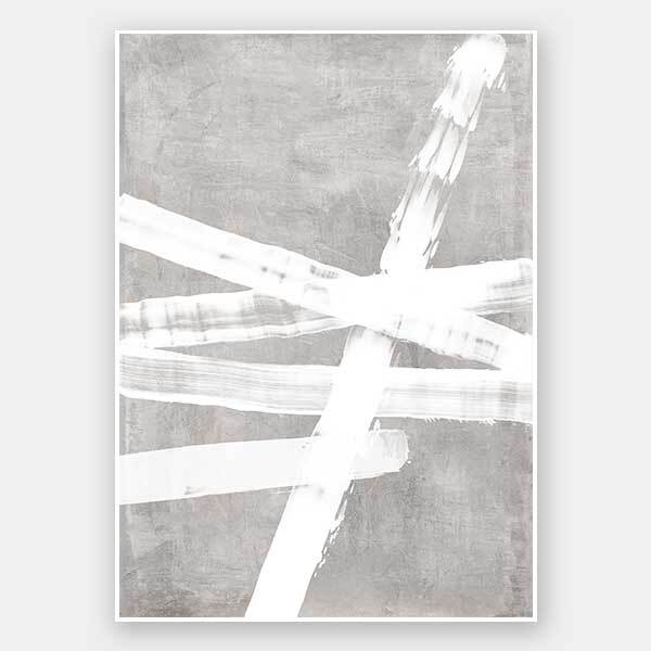 Rustic Charm Grey II Unframed Art Print