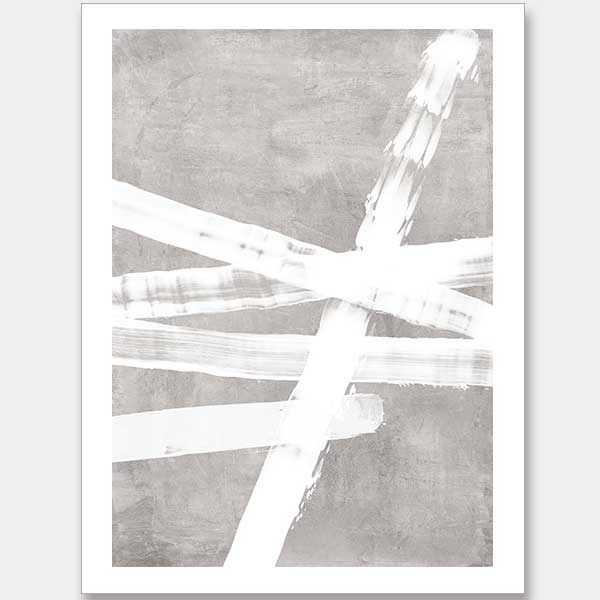 Rustic Charm Grey II Unframed Art Print