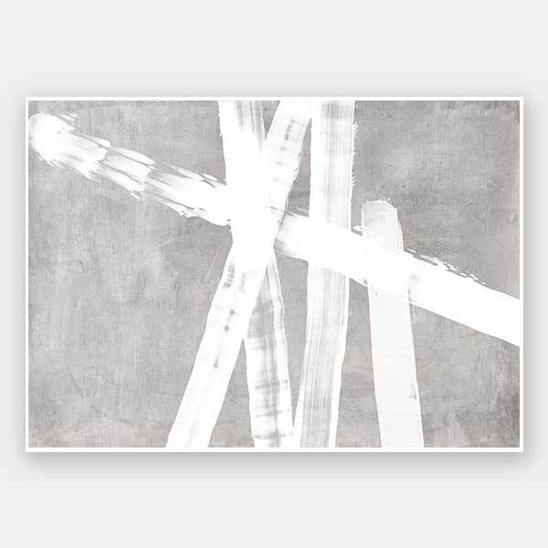 Rustic Charm Grey II Unframed Art Print