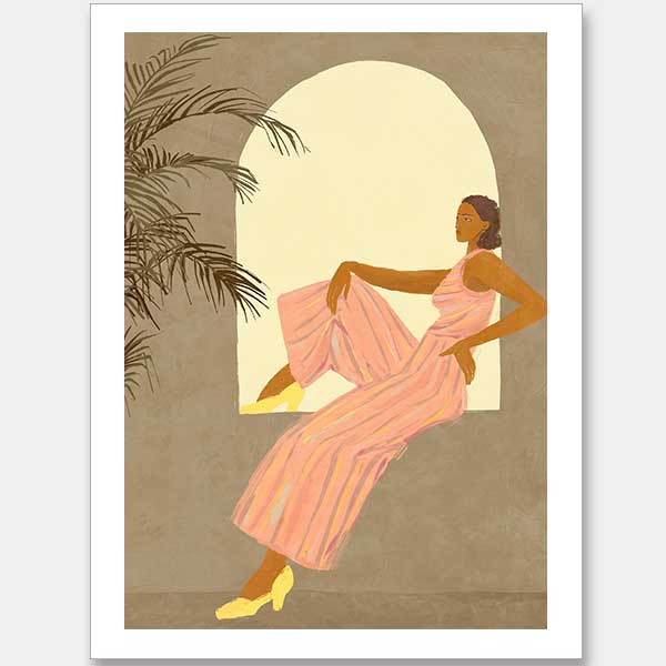 Solène Unframed Art Print