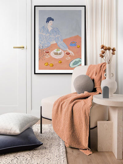 Camille Framed Art Print | Lifestyle