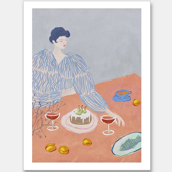 Camille Unframed Art Print