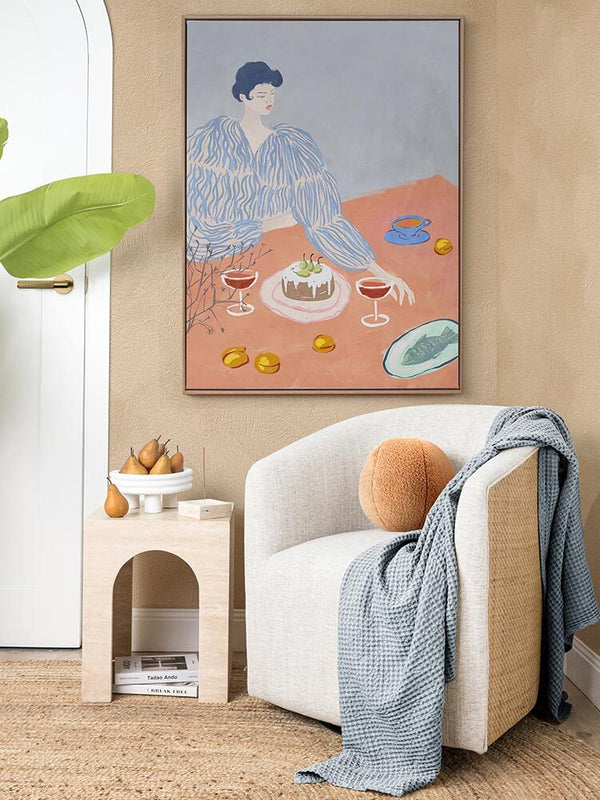 Camille Canvas Art Print | Lifestyle