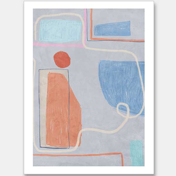 Contemporary Expression I Unframed Art Print